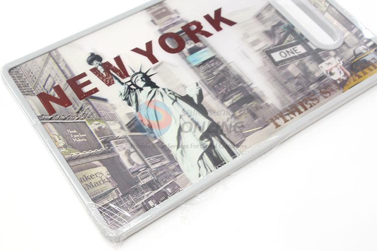 Beautiful New York Printed PP Cutting Board for Sale