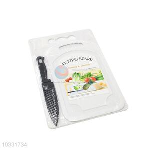 Durable PP Cutting Board with Knife for Sale