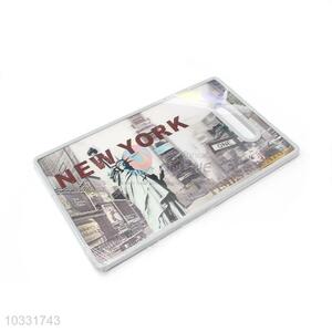 Beautiful New York Printed PP Cutting Board for Sale