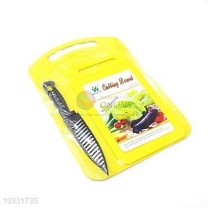 Promotional Wholesale PP Cutting Board with Knife for Sale