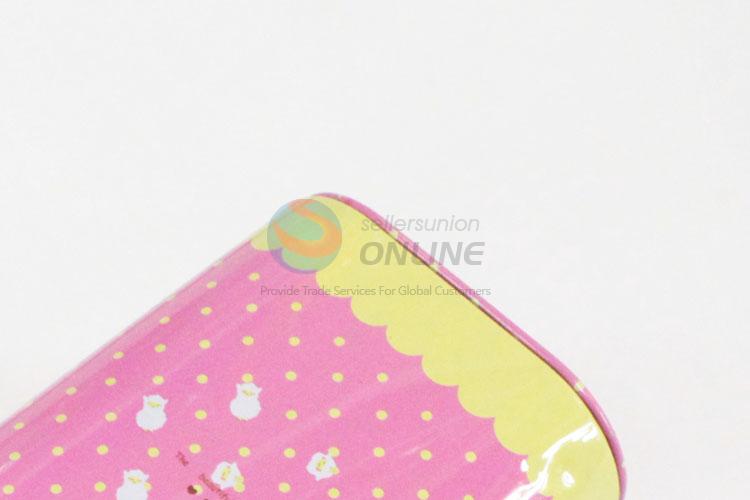 Customized New Fashion Printed Coin Tin Box