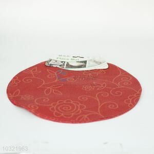Promotional Wholesale 4pcs Red Placemat for Sale