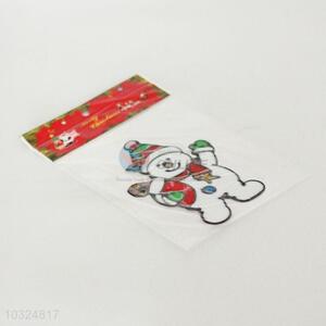 Snowman PVC Window Sticker
