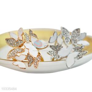 Lovely design custom butterfly scarf buckle