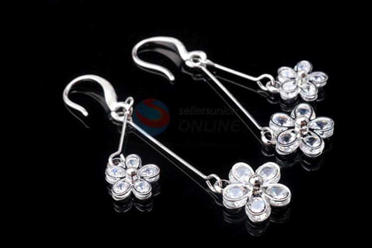 China manufacturer low price zircon earrings