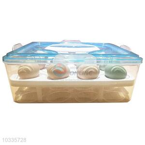Good Quality Plastic Two-Layer Egg Storage Box Preservation Box