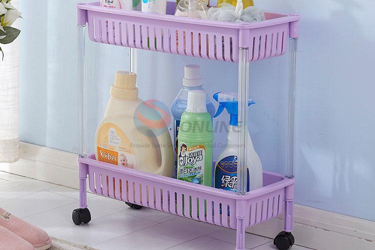 Best Price Two Layers Storage Rack Plastic Storage Holders