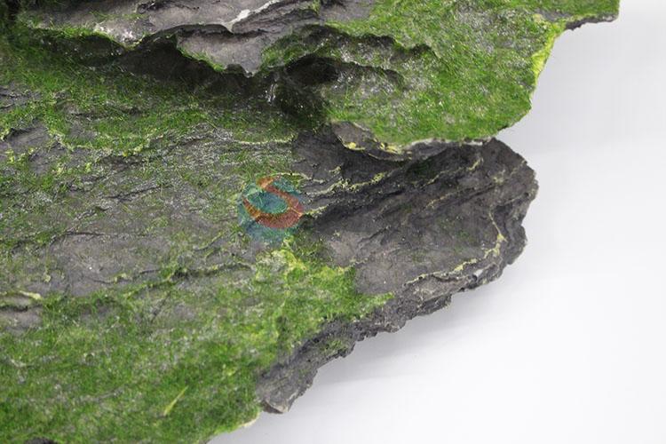 Artificial Stone with Moss Vivid Home Aquarium Ornaments