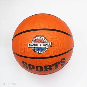 Orange PVC <em>Basketball</em> for Training Match