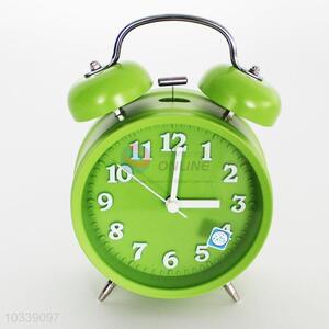 Good Quality Cute Green Color Clock for Home Use