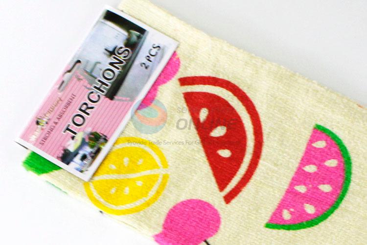 Fashion Design Kitchen Towel Colorful Dish Cloth