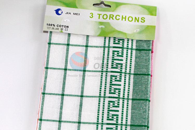 Soft Polyester Cotton Dish Cloth Cleaning Cloth