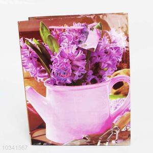 Great cheap new style flower pot pattern gift bag