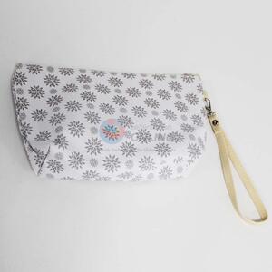 Snowflake Pattern Cosmetic Bag