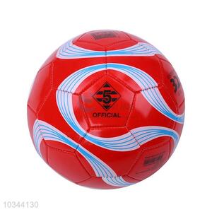 Printed pvc size 5 football soccer ball