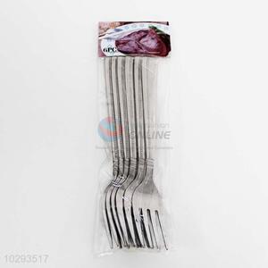 Classical best 6pcs stainless steel forks