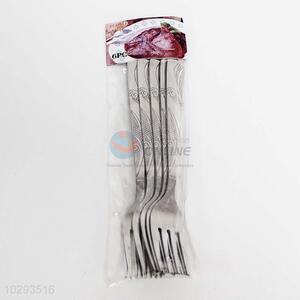 Simple popular new style 6pcs stainless steel forks