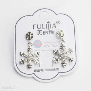 Made In China Wholesale Snowflake Shape Earrings for Bridesmaid