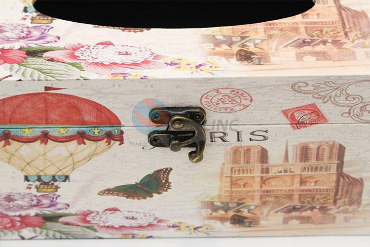 Factory promotional customized tissue box