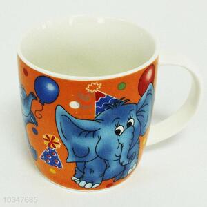Cute Elephant Pattern Ceramic Cup Coffee Mug