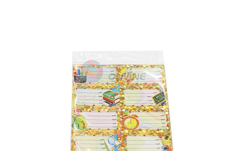 Bottom price good quality label sticker name sticker