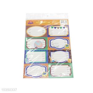 Competitive price hot selling label sticker name sticker