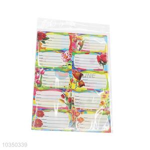 Factory promotional price label sticker name sticker