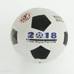 Fashion White&Black Matching Silicone Rubber Football/Soccer