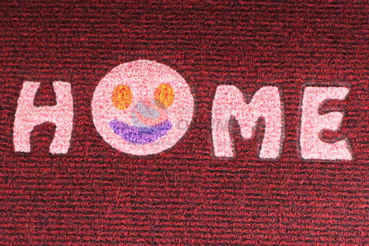 Wholesale Custom Cheap Smile Printed Door Mat