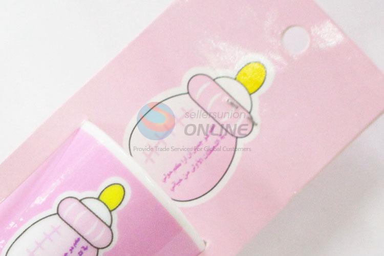 Cute low price best sales pink feeding-bottle ceramic cup