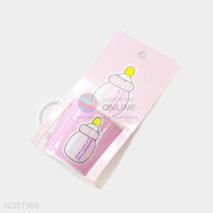 Cute low price best sales pink feeding-bottle ceramic cup