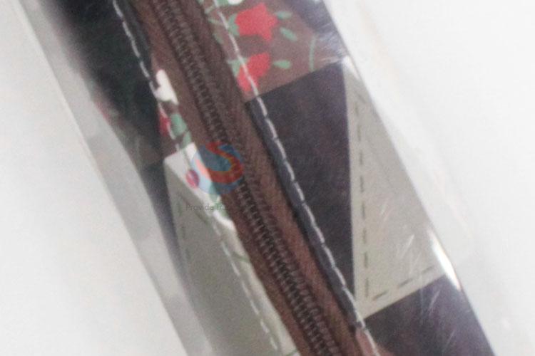 Promotional Printed Pu Leather Pencil Bag