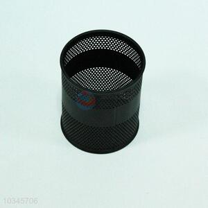 Iron Round Pen Container for Office Use
