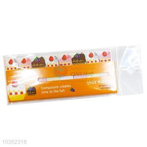 Wholesale Dessert Pattern Sticky Note Paper Sticky Label