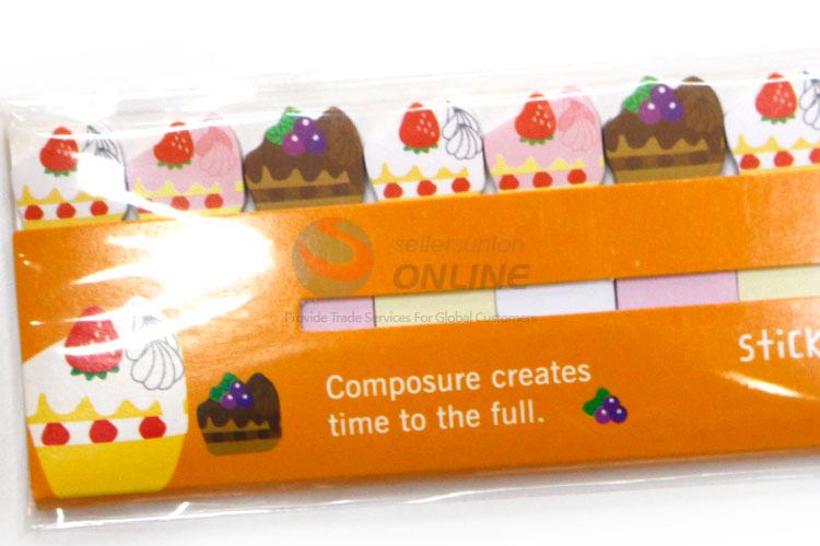 Wholesale Dessert Pattern Sticky Note Paper Sticky Label