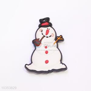 Promotional Gift Soft <em>Fridge</em> Magnet Snowman Shaped Refrigerator <em>Magnets</em>