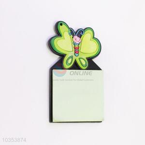 Factory Direct Sticky Memo Pad Butterfly <em>Fridge</em> <em>Magnets</em> with Notepad