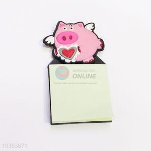 Best Selling Sticky Memo Pad Pig <em>Fridge</em> <em>Magnets</em> with Notepad