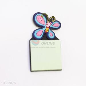 Promotional Gift Sticky Memo Pad Butterfly <em>Fridge</em> <em>Magnets</em> with Notepad