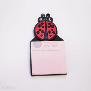 Hot Sale Sticky Memo Pad Ladybird <em>Fridge</em> <em>Magnets</em> with Notepad