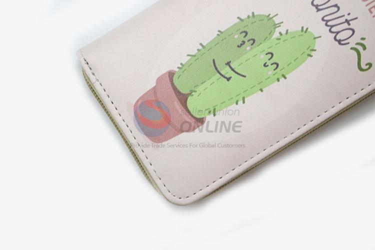 Delicate Design Women Wallet Long Creative Female Card Holder PU Wallet
