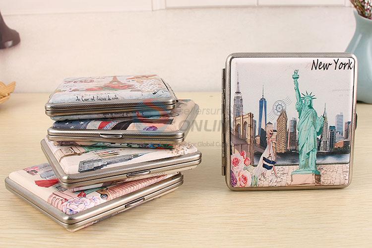 Simple Style Colorful Cigarette Case