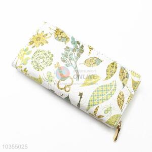 Beautiful style good quality women printed long wallet