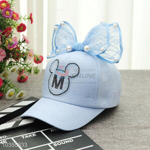 Wholesale Cute Bowknot Baseball Hat Cheap Sun Hat