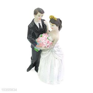 Popular Wedding Couple Figurine Resin Ornament