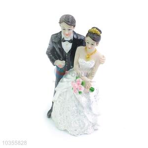 Wholesale Resin Wedding Decoration Wedding Couple Figurine