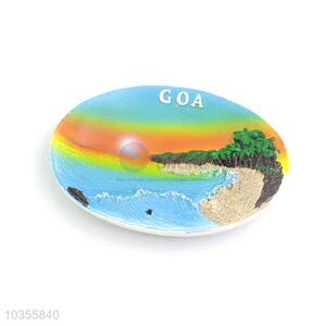 High Quality Oval Colorful Fridge Magnet