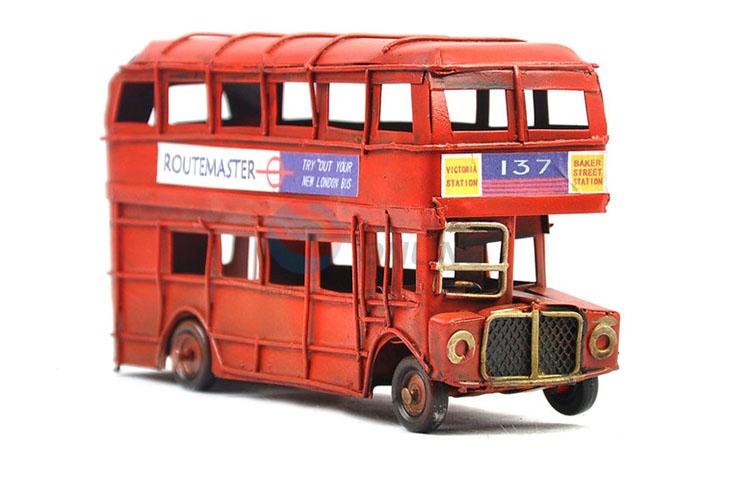 Super quality low price mini two-double bus model