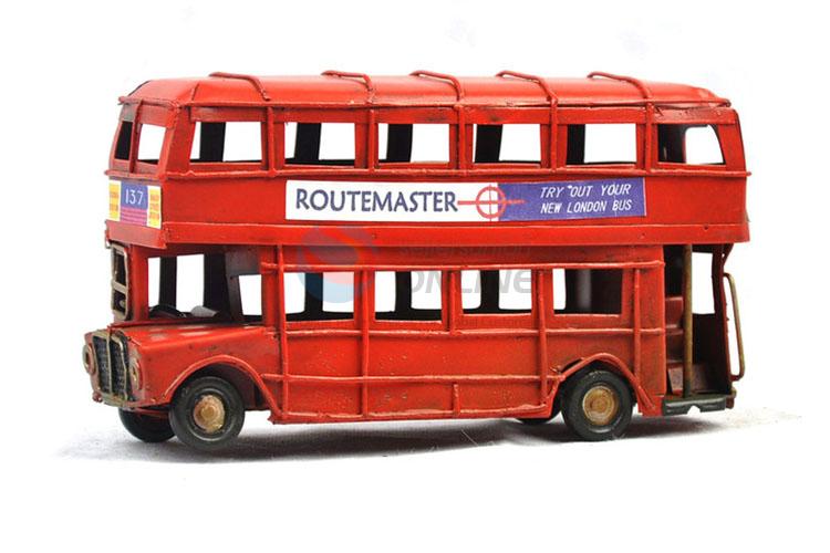 Super quality low price mini two-double bus model