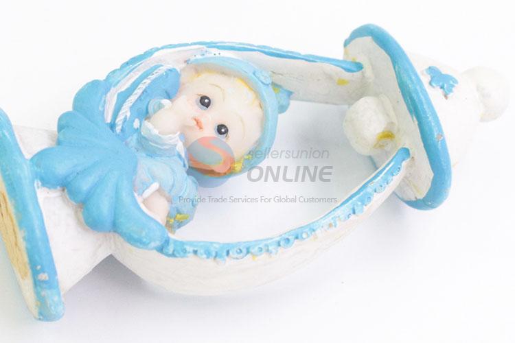 Cute low price best sales baby resin crafts